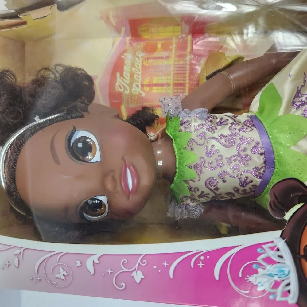 Disney Princess Tiana Royal Toddler Doll (Box crushed but never opened)